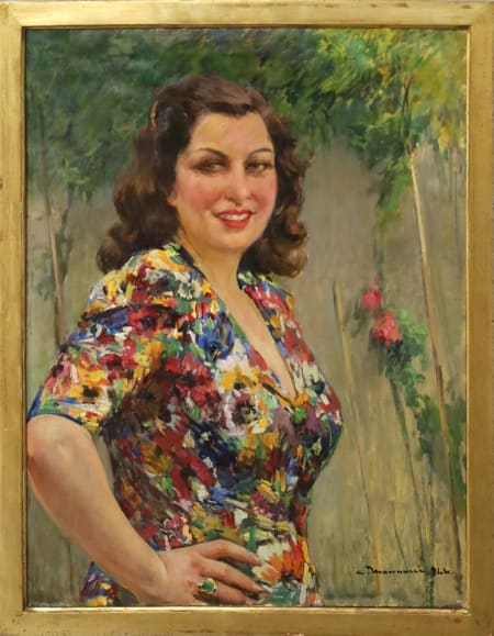 Cipriano Mannucci — Ritratto femminile